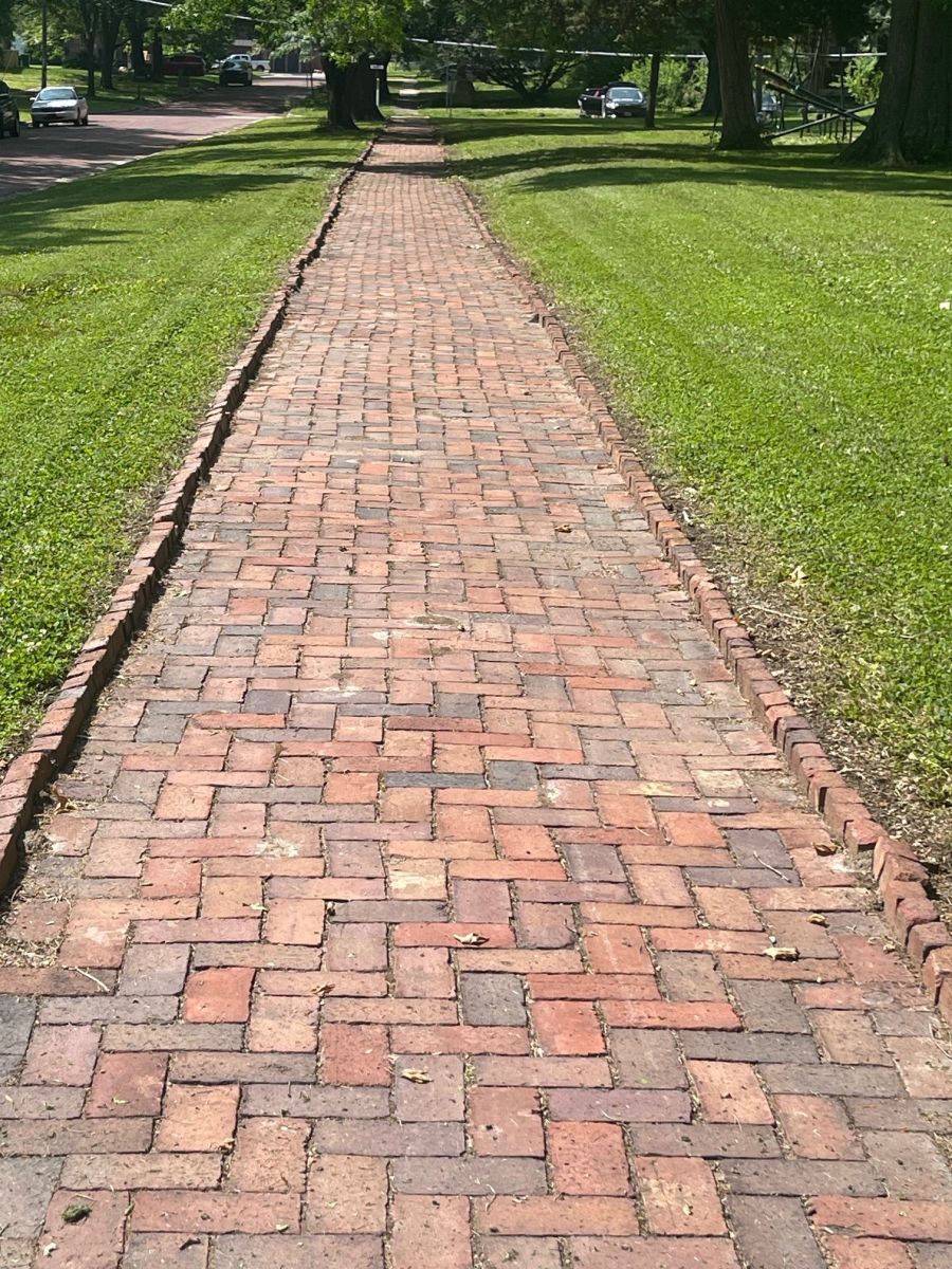 Brick Sidewalk